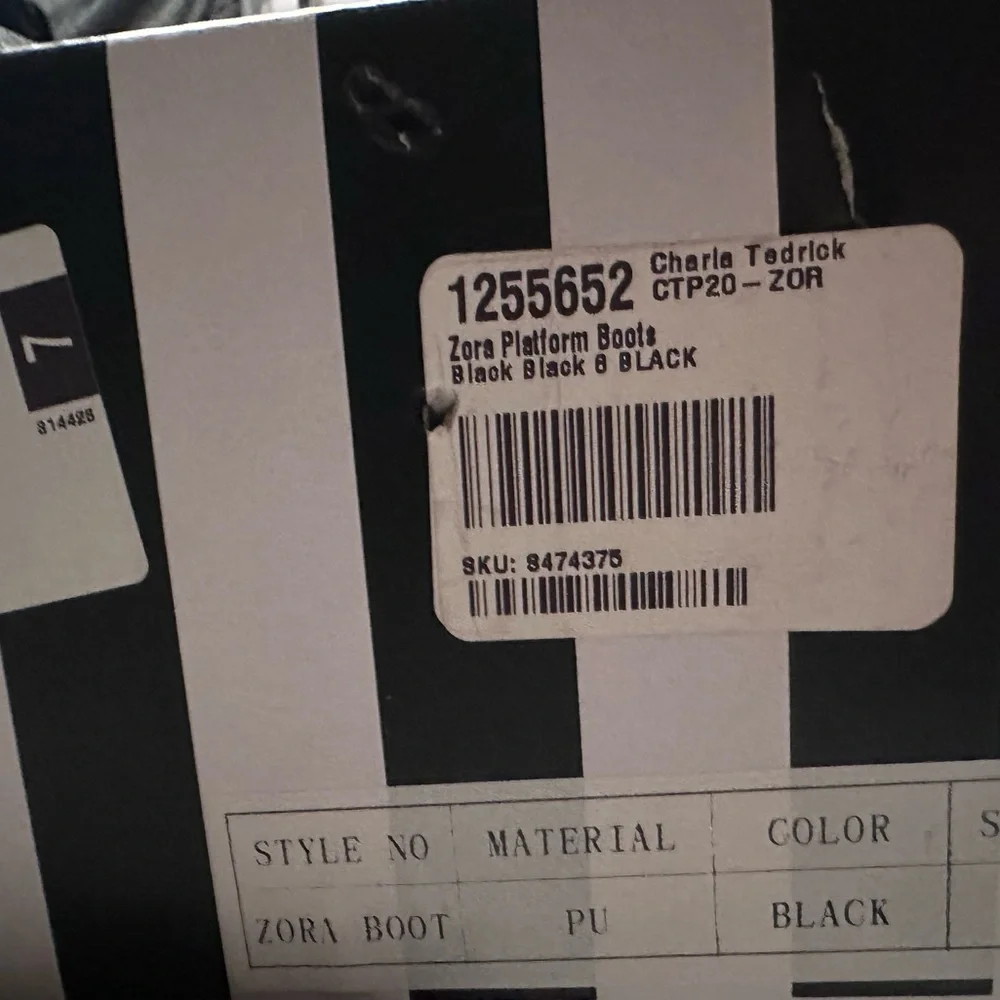 Charla Tedrick Zora platform boots - Picture 5 of 6